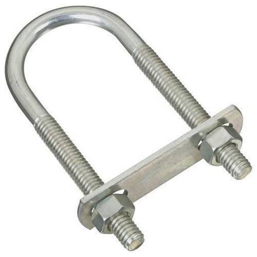 MS U Bolt Round Clamp, Heavy Duty