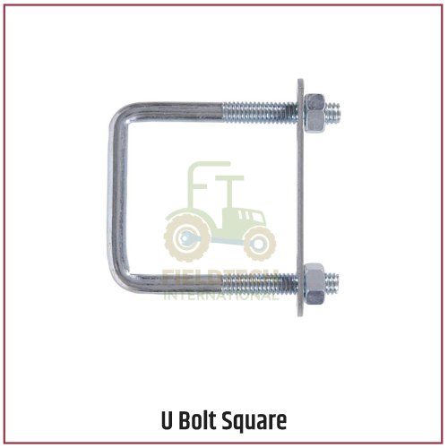 Hexagonal U Bolt Square, For Industrial, 100