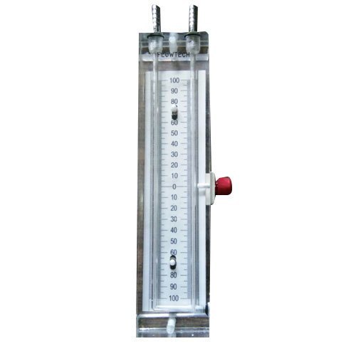 Acrylic U Tube Manometers, 1000-0-1000 MMWC, 2.5% Full Scale