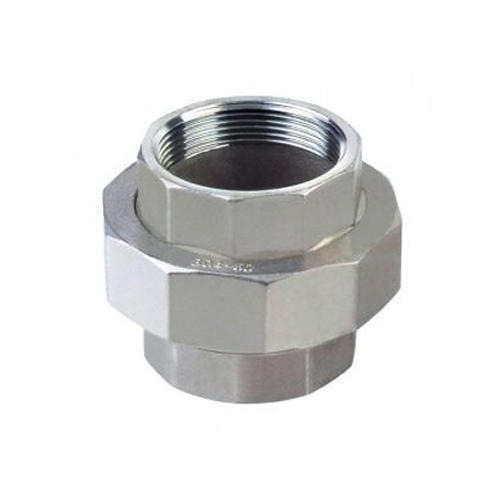 Stainless Steel Female Union Fittings, For Structure Pipe, Size: 3/4 inch