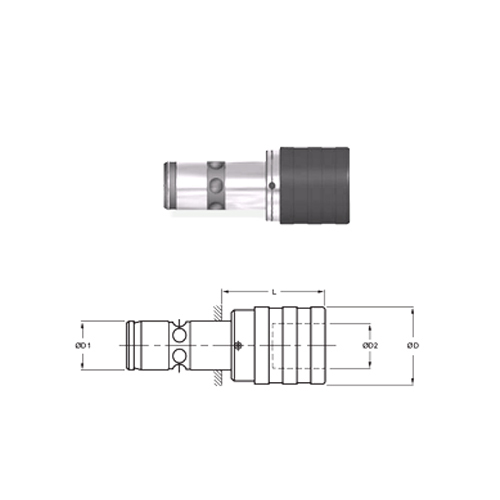 Universal Quick Change Drilling And Tapping Adaptors