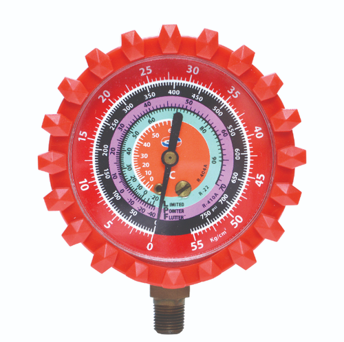 Refrigerant Pressure Gauge Rubber Boot Uniweld G529LD-5 Red High, For Industrial