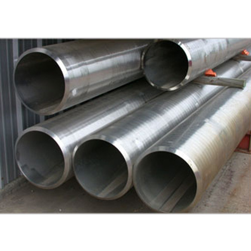 Silver Round Super Duplex Pipes, Size: 3 inch