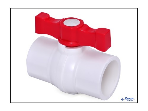 Pvc White UPVC ASTM Ball Valves, Port Size: 2 - 4 Inch, Packaging Type: Box