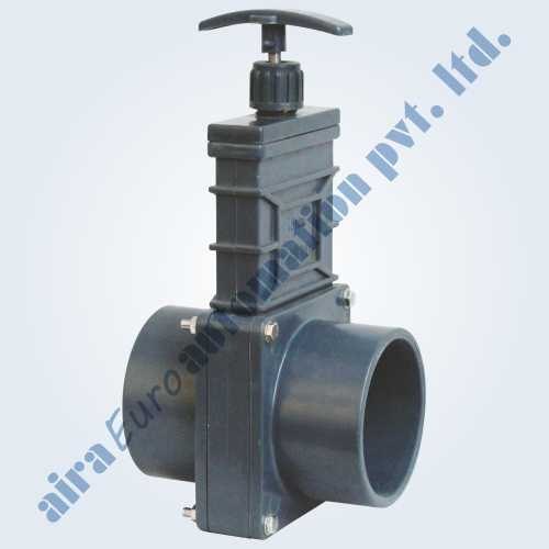 Hand Lever Operated UPVC Gate Valve, Model Name/Number: GTV