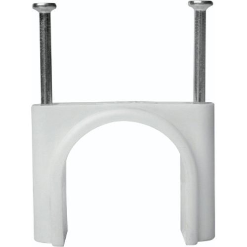 14 mm Single Nail Cable Clips, for Wall Hanging, Color : White at Rs 9 /  Bag in Ahmedabad