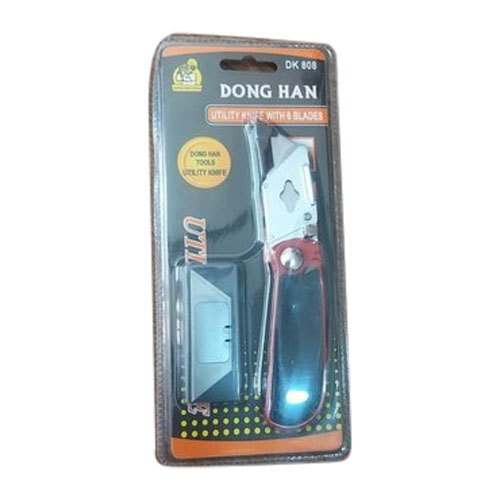 Dong Han Stainless Steel Utility Knife With 6 Blades, For Sharpen Things