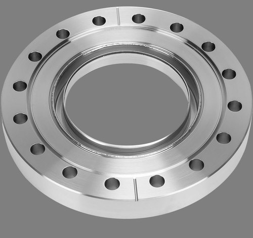 Round ASTM A105 Vacuum Conflat Flange, Size: 10 Inch