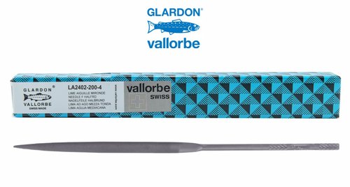 FOUR CUT VALLORBE FILE (HALF ROUND), Size: 200MM, Model Name/Number: LA2402-200-4