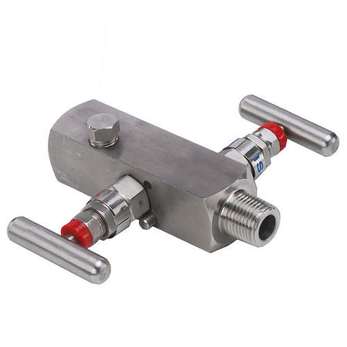 J. J. Hydraulics 2 Way Manifold Valve (Flange to Flange), Size: 1/2 Npt