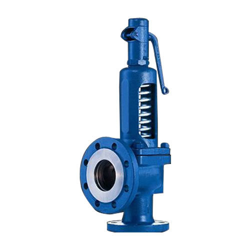 Cast Steel Spring Loaded Safety Relief Valve, For Industrial, Model Name/Number: 4MPOP