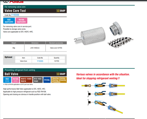 Valve Core Tool