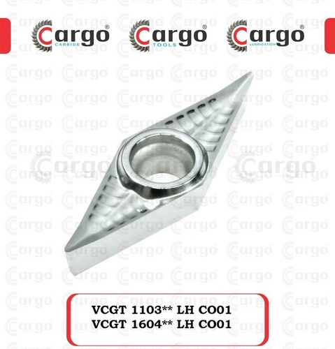 White VCGT 110304/08 LH (Aluminum Insert)