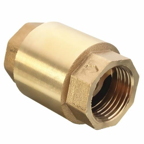 Zedrek Vertical Brass Check Valve, Size: 1 Inch