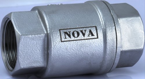 Nova Stainless Steel Vertical Check Valve IC SS304 Screwed End