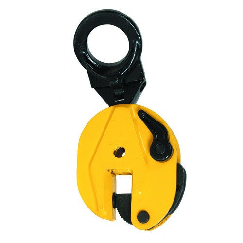 Red, Yellow Mild Steel Vertical Plate Lifting Clamp, For Industrial