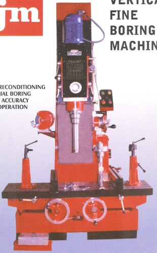 Cast Iron Verticle Fine Boring Machine, For Automobile Industries, Automation Grade: Semi-Automatic