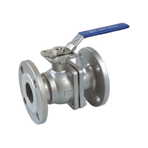 Stainless Steel Flanged End VTC 2 Pc Ball Valve, Size: 2 To 16, Flanged