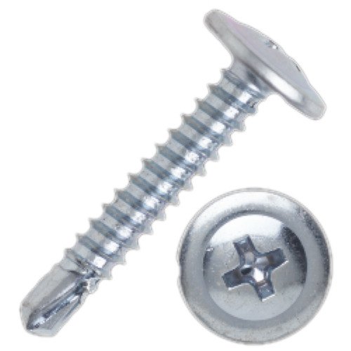 Sarvpar Stainless Steel, Mild Steel Wafer Head Self Drilling Screw For Hardware Fitting