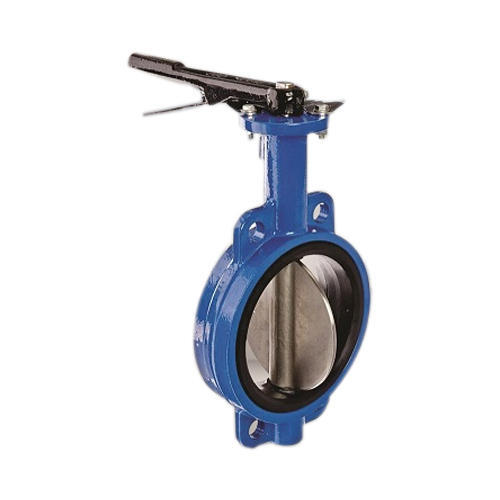 Well Cast Iron Wafer Type Lever Operated Butterfly Valve