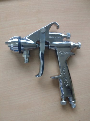 Manual Alluminium Walcom Spray Gun, 10 - 11 (cfm), Model Name/Number: Slim