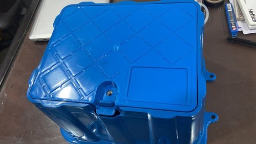 Blue Plastic PP Water Meter Protection Box
