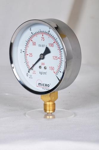 2.5 inch / 63 mm Water Pressure Gauges, 0 to 25 bar (0 to 400 psi)