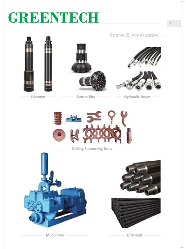 Tubewell Boring Machine Mild Steel Portable Water Well Drilling Rig, Size: 150 Meter, Model Name/Number: JWC-10