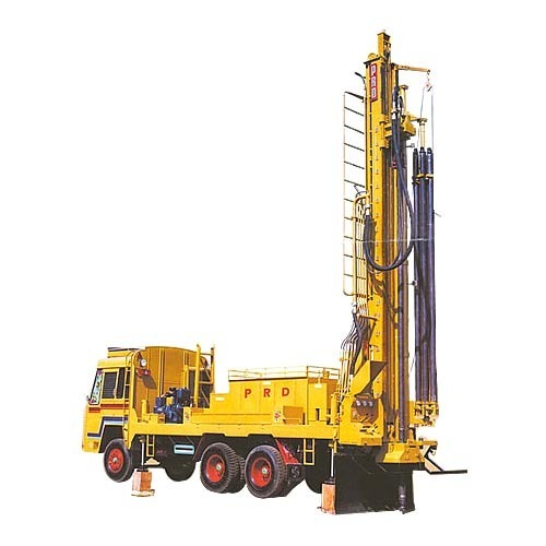 For Borewell Steel Water Well Drilling Rigs, Automation Grade: Semi-Automatic
