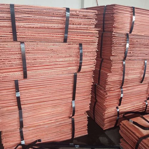 Plate We Having High Grade Electrolytic Copper Cathode With 99.9995% Purity