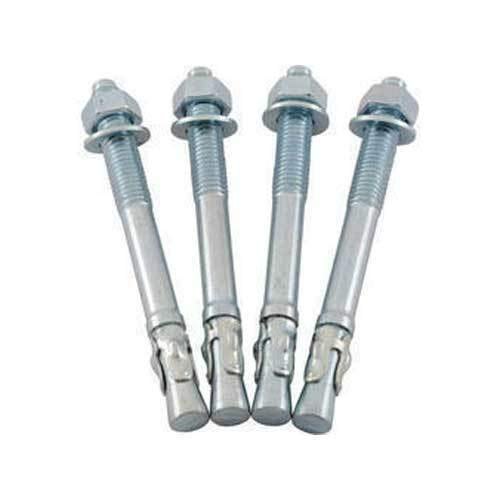 Steel Anchor Bolt Wedge Anchors, For Construction, Size: 6 Mm