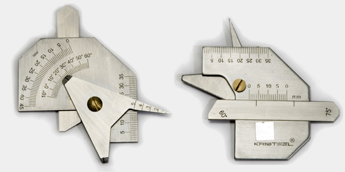 Kristeel Weld Fillet Gauge - Multi Purpose Weld Gauge - MODEL WG A