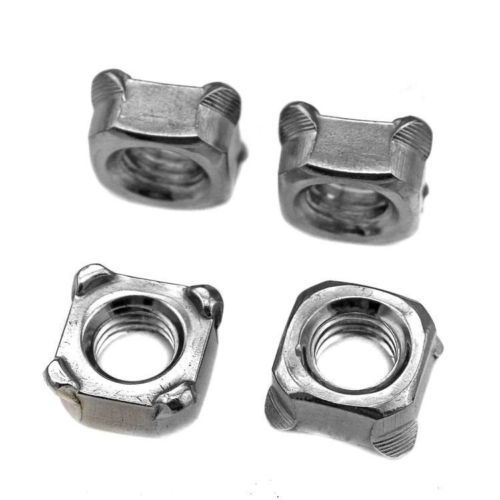 Stainless Steel Polished Weld Nuts, Hex, Size: 4mm To 16mm