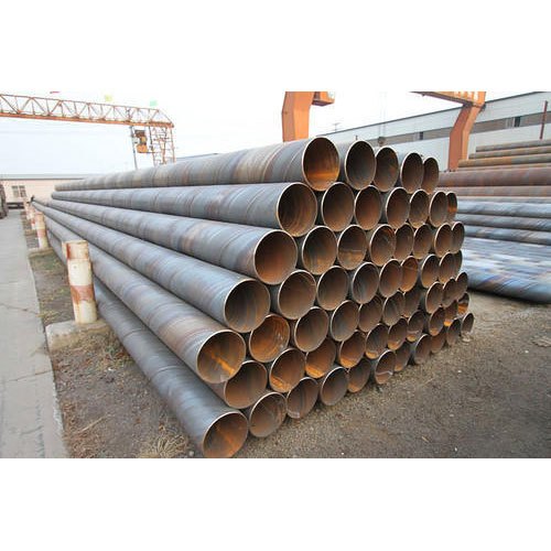 Mild Steel MS Round Welded Pipes, 3-18 meter, Size: 2-50 inch