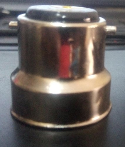 Nickel 1 inch Nicle B22 Cap, For Bulb, Head Type: Round