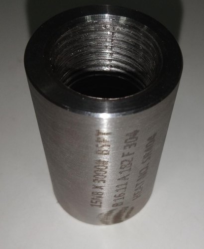 1/2 Inch Full Stainless Steel Threaded Coupling 3000psi, For Oil & Gas Industries