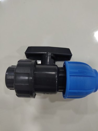 MDPE High Pressure BERIWAL PVC Plastic Valve 20 MM, For Water