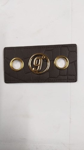 Designer Cotton Metal Patch