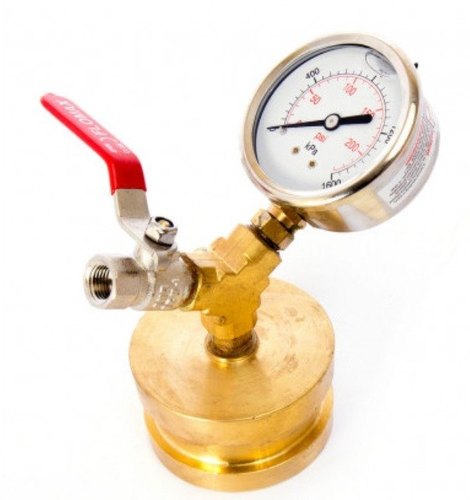 SD Brass Fire Hydrant Pressure Gauge, For Industrial, Size: 63mm