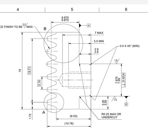 Special Gear Tooth Mill Cutter, Diameter: 12