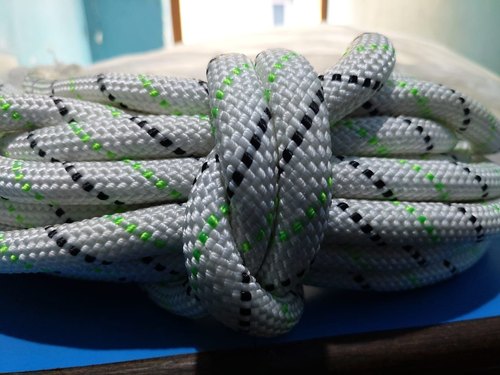 White Polyester Karamental Plastic Rope, Size: 220 Mtr, 10.5mm