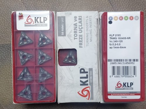 Carbide PVD KLP TURNING INSERT, For CNC Machine, Material Grade: TNMG160408NRKLP2185