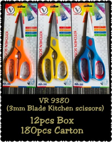 Multi Purpose Plastic Scissors, For Kitchen Scissor, Model Name/Number: Vr 9380