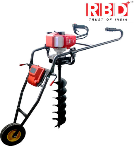 Wheel Earth Auger, 700, Model Name/Number: RBD-Wheel-72