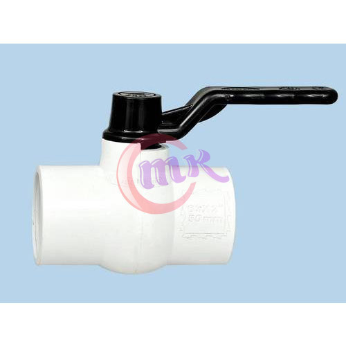 MK White Solid Seal Ball Valve, Size: 50 mm