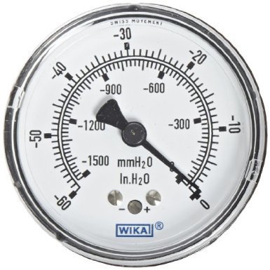 WIKA Capsule Low Pressure Gauge