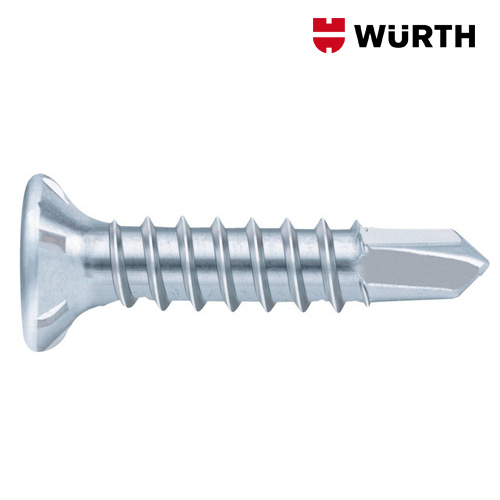 Wuerth Self Drilling Countersunk Milling Window Construction Screw