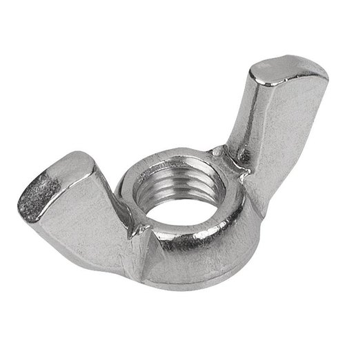 Stainless Steel Rectangular Wing Nut, Size: 10mm