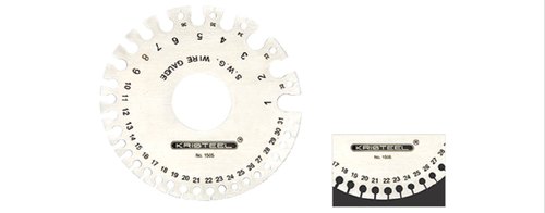 Round S.W.G. Wire Gauge, 1 to 36 mm