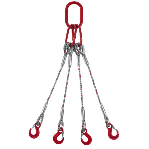 Stainless Steel Wire Rope Sling 4 Leg